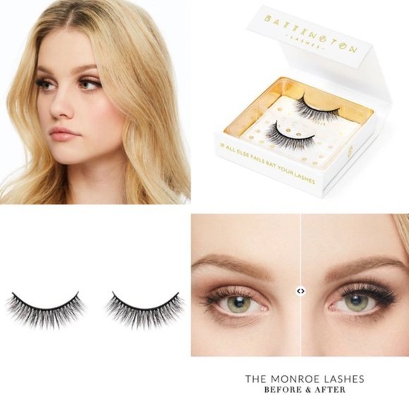 Battington Beauty 3D Silk Lashes - Monroe - Picture 2 of 2